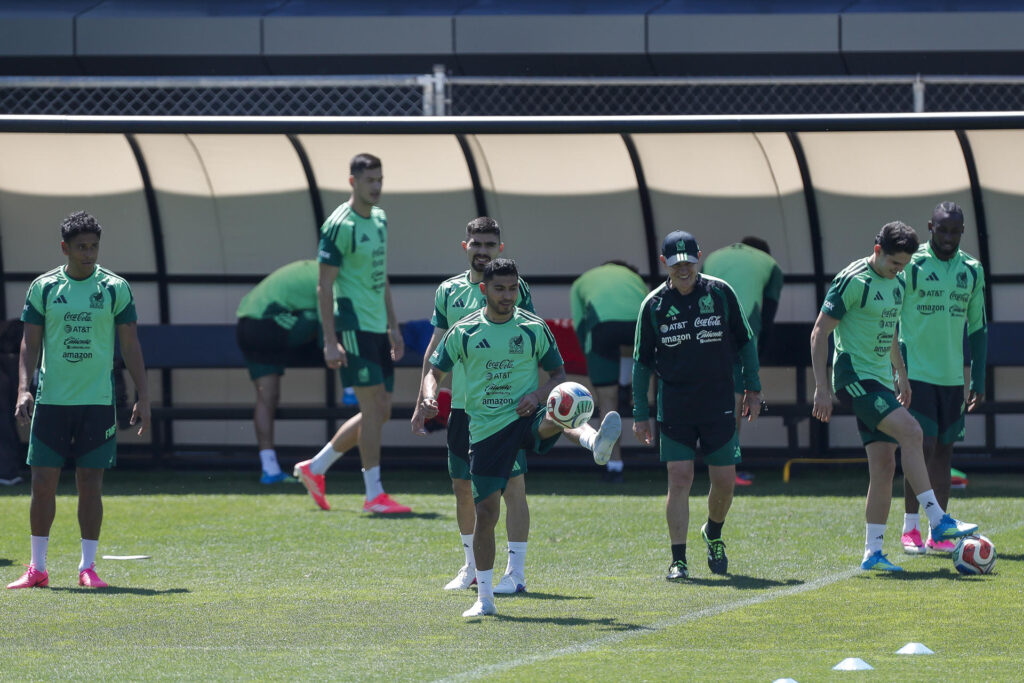 La selección mexicana afina detalles para su duelo ante Corea del Sur